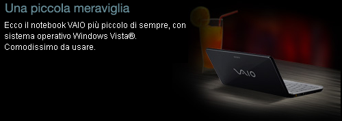 Ecco il notebook VAIO pi&ugrave; piccolo di sempre, con sistema operativo 