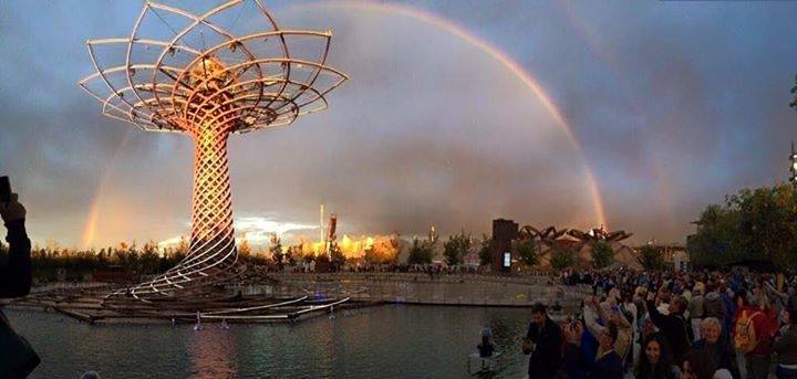 arcobaleno a Milano