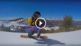 Snowboard in tandem con papà