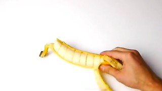 Aprire una banana e trovarla già affettata. Come si fa?