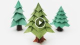 Come fare l’alberello di Natale origami