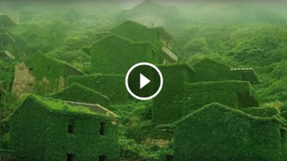Il villaggio cinese abbandonato che la Natura si è ripreso