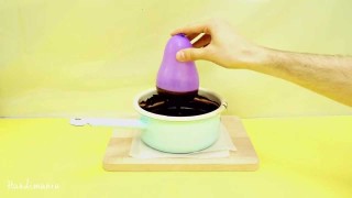 Come fare le coppette di cioccolato con i palloncini
