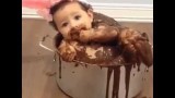 Il bebè al cioccolato é servito 😃