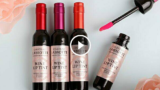 Makeup a forma di bottiglie di vino… davvero DIVINO