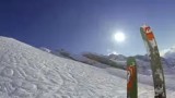 La discesa da brivido sugli sci